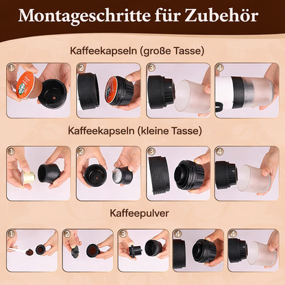 Tripresso - Die tragbare Kaffeemaschine