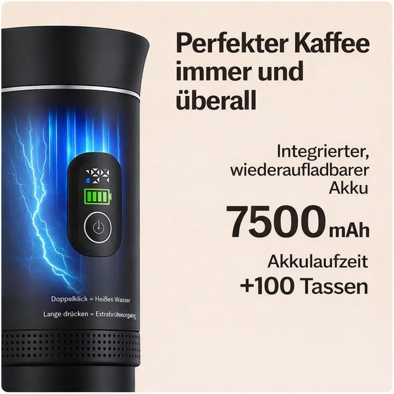 Tripresso - Die tragbare Kaffeemaschine